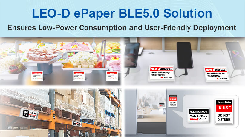 LEO-D ePaper BLE5.0 Solution